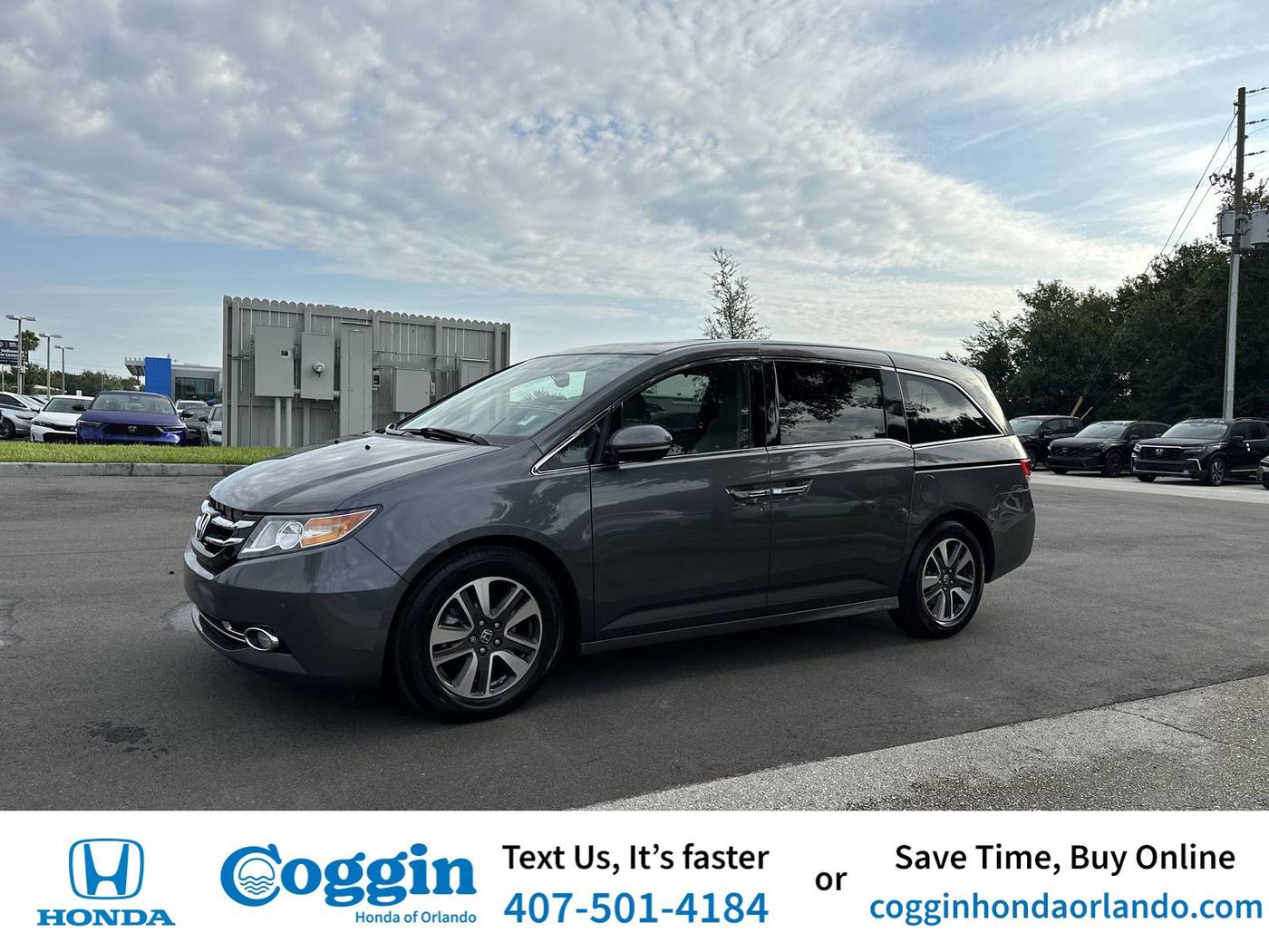 2016 Honda Odyssey Touring Elite — Minivan — 53,040 mi — Orlando, FL