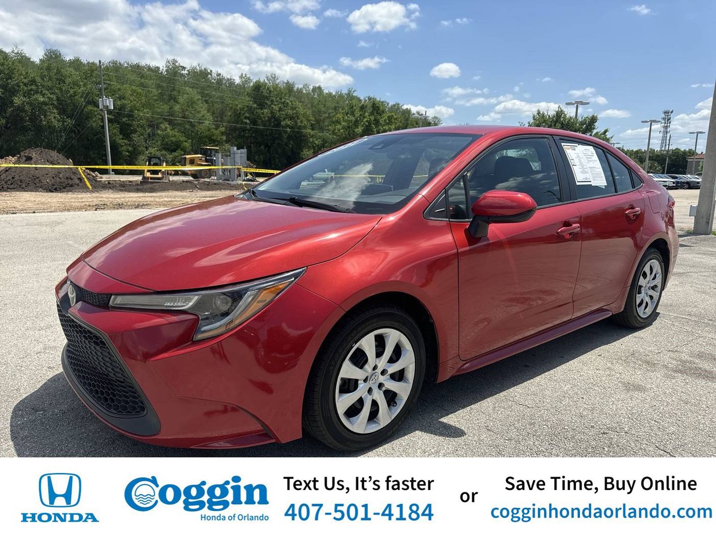 2021 Toyota Corolla LE — Sedan — 59,121 mi — Orlando, FL