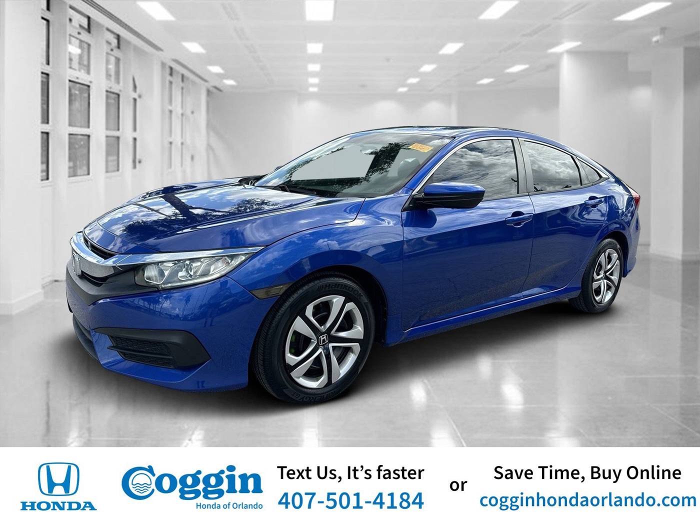 2018 Honda Civic LX — Sedan — 75,772 mi — Orlando, FL
