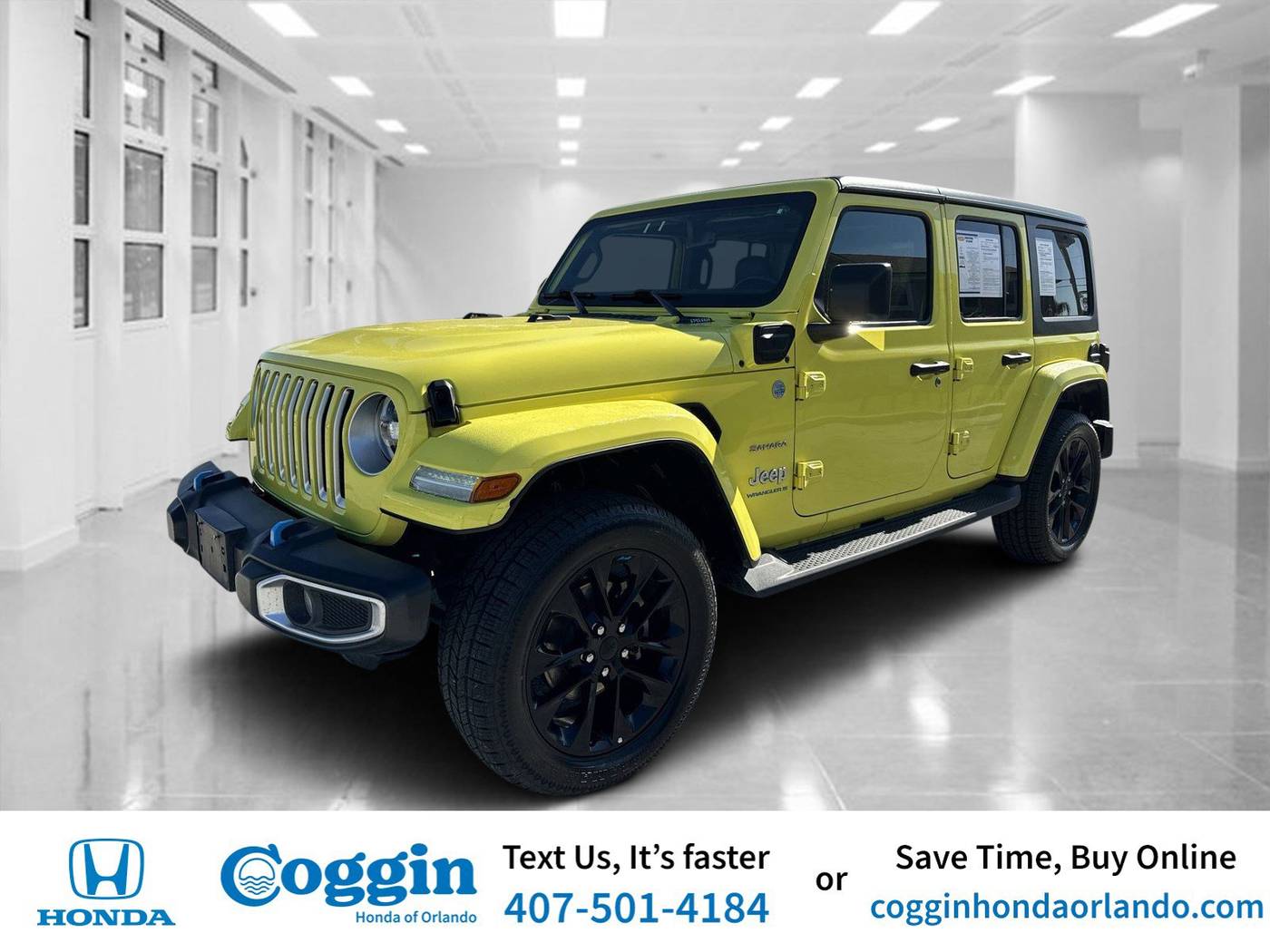 2023 Jeep Wrangler Sahara 4xe — SUV — 53,674 mi — Orlando, FL