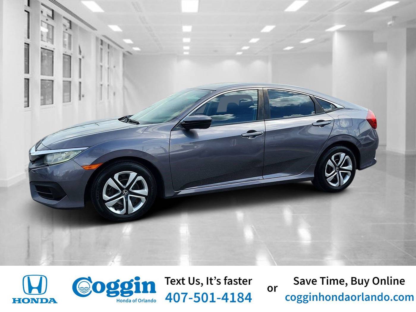 2016 Honda Civic LX — Sedan — 157,185 mi — Orlando, FL