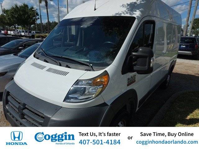 2018 Ram ProMaster Cargo Van 2500 — Cargo Van — 71,311 mi — Orlando, FL