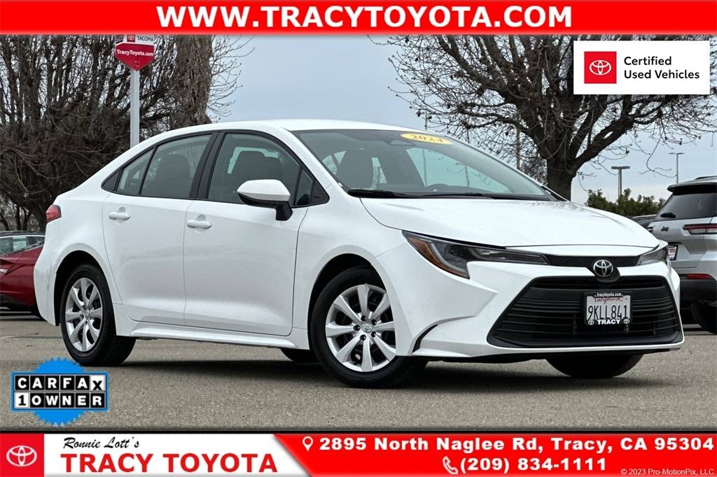 2024 Toyota Corolla LE — Sedan — 13,956 mi — Tracy, CA
