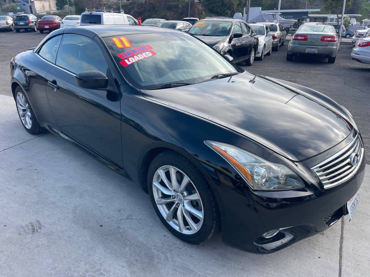 2011 INFINITI G G37 — Convertible — 84,199 mi — Vista, CA
