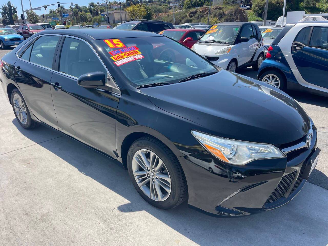 2015 Toyota Camry SE — Sedan — 44,361 mi — Vista, CA