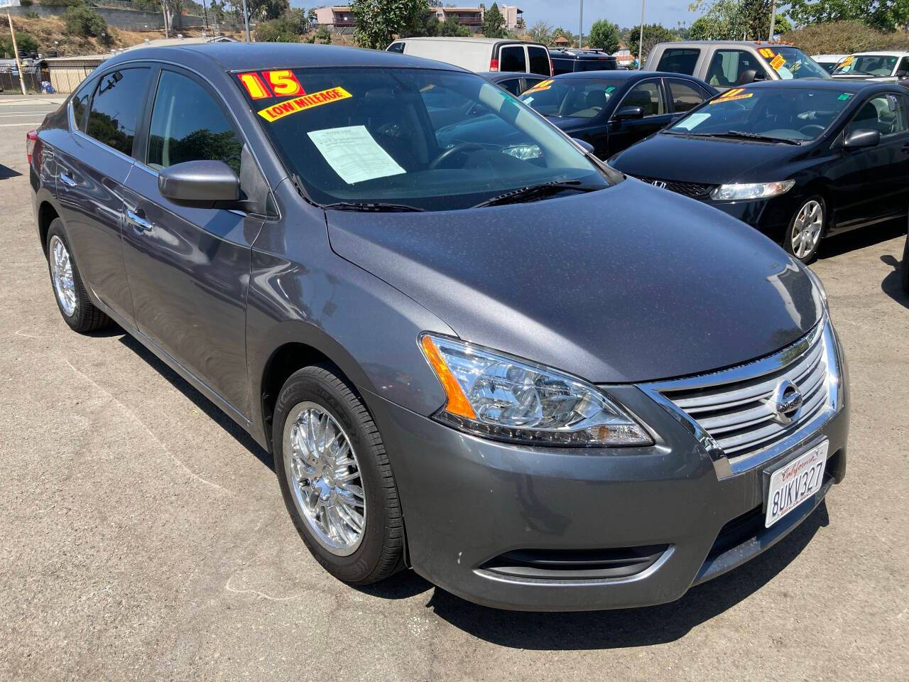 2015 Nissan Sentra S — Sedan — 57,344 mi — Vista, CA