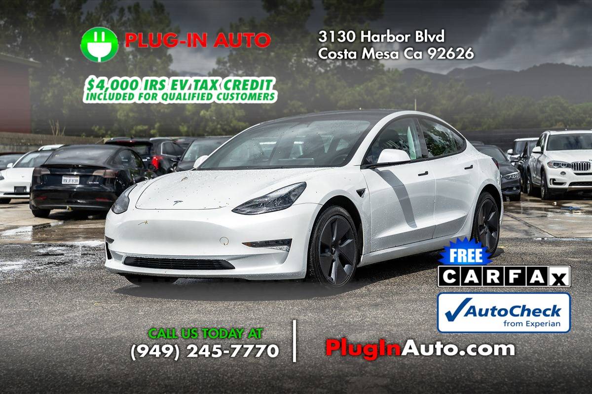 2022 Tesla Model 3 Standard Range Plus — Sedan — 48,023 mi — Costa Mesa, CA