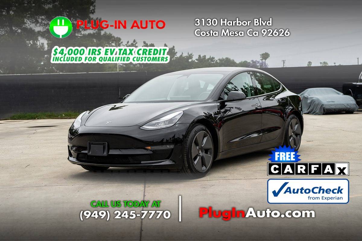 2021 Tesla Model 3 Standard Range Plus — Sedan — 28,970 mi — Costa Mesa, CA
