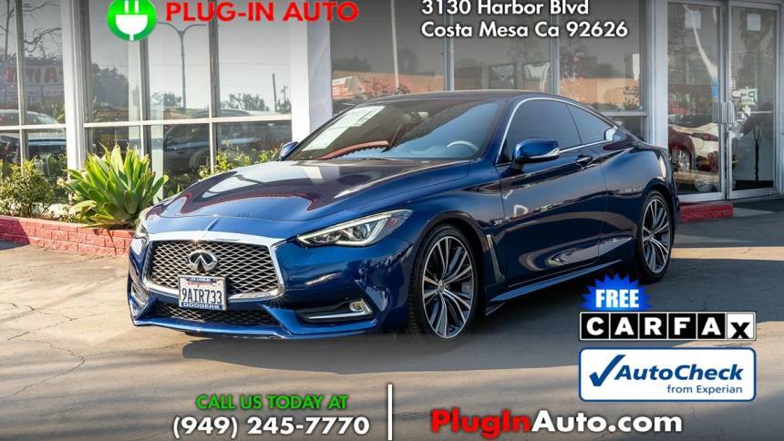 2018 INFINITI Q60 3.0t LUXE — Coupe — 72,379 mi — Costa Mesa, CA