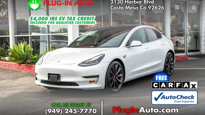 2020 Tesla Model 3 Performance — Sedan — 46,050 mi — Costa Mesa, CA