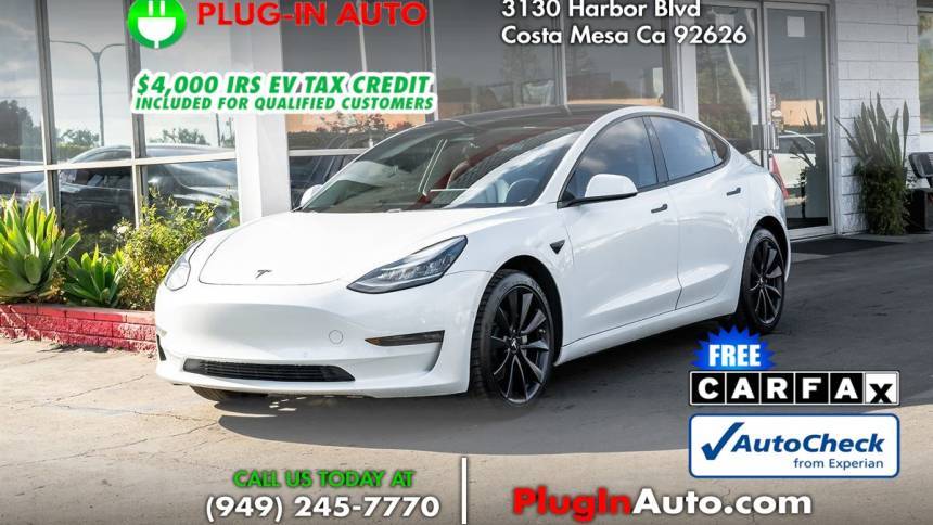 2018 Tesla Model 3 Long Range — Sedan — 60,632 mi — Costa Mesa, CA