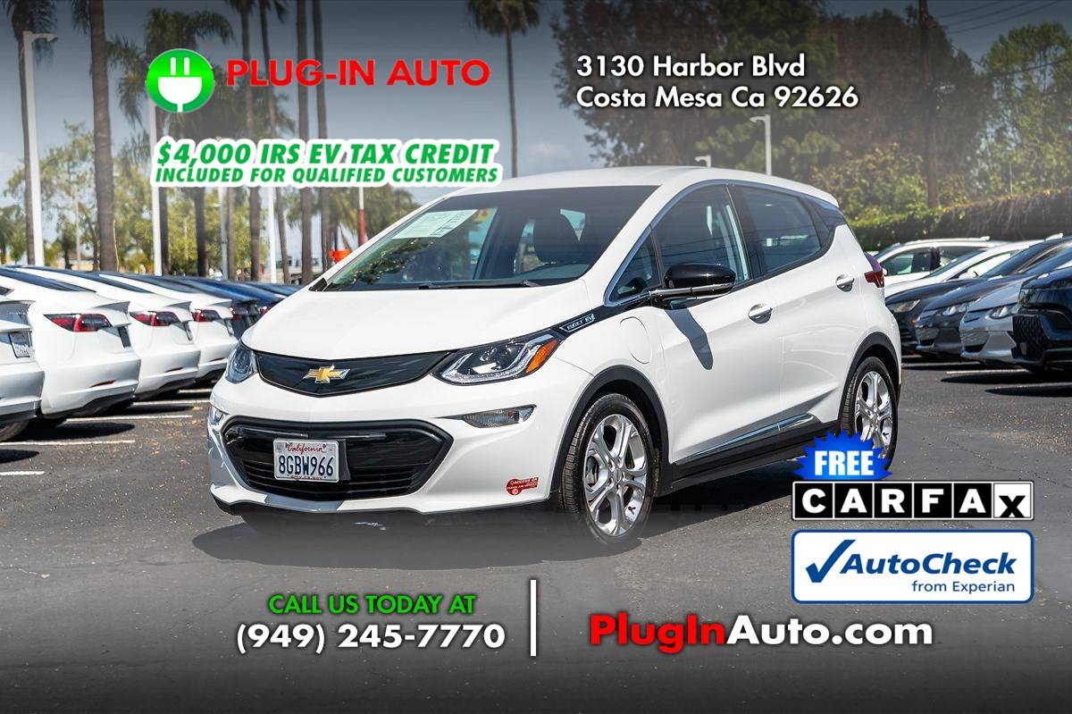 2018 Chevrolet Bolt EV LT — Hatchback — 27,070 mi — Costa Mesa, CA