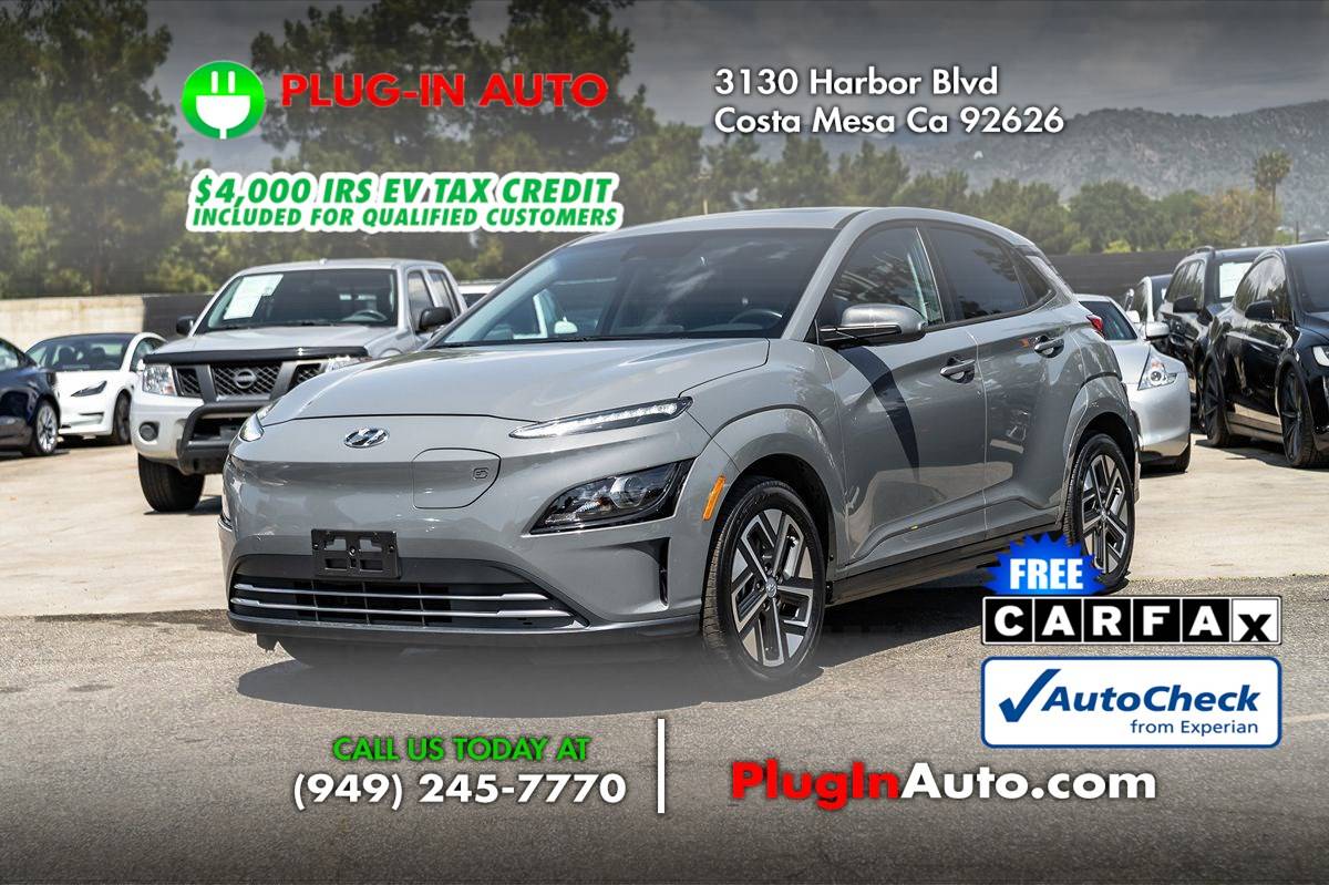 2022 Hyundai Kona Electric SEL — SUV — 19,569 mi — Costa Mesa, CA