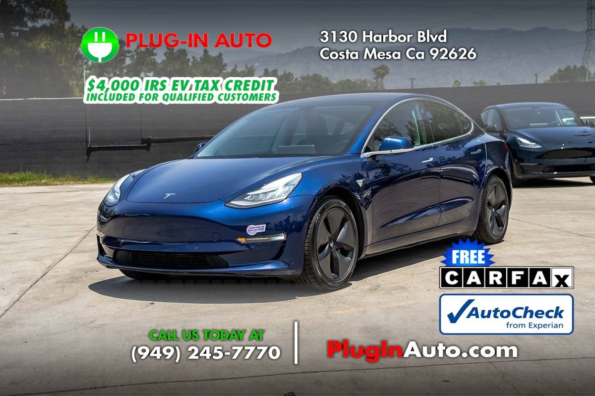 2018 Tesla Model 3 Long Range — Sedan — 92,417 mi — Costa Mesa, CA