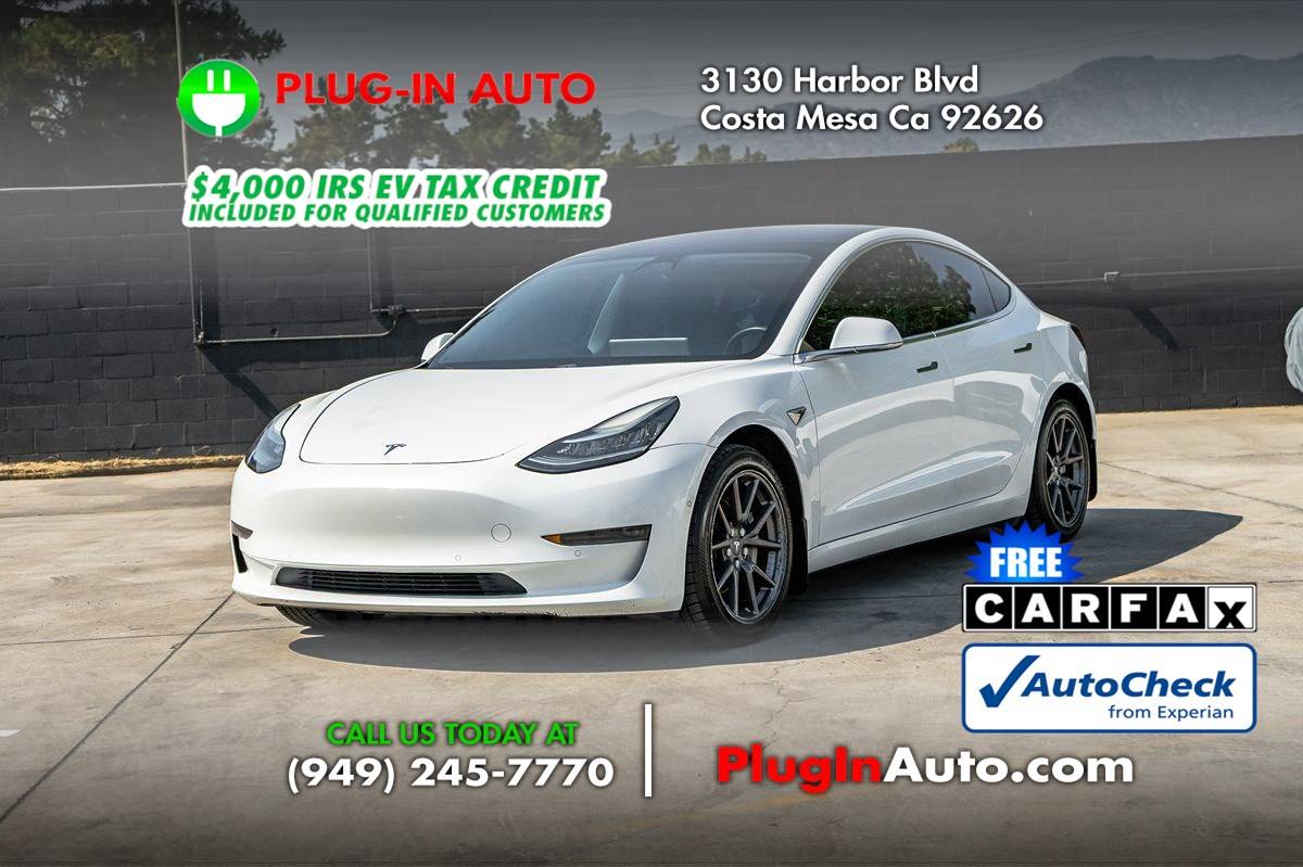 2018 Tesla Model 3 Long Range — Sedan — 78,991 mi — Costa Mesa, CA