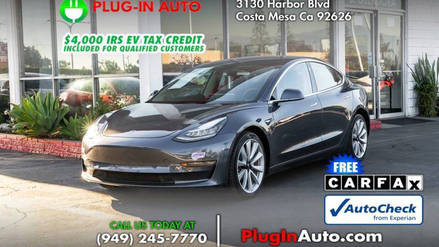 2018 Tesla Model 3 Mid Range — Sedan — 51,393 mi — Costa Mesa, CA