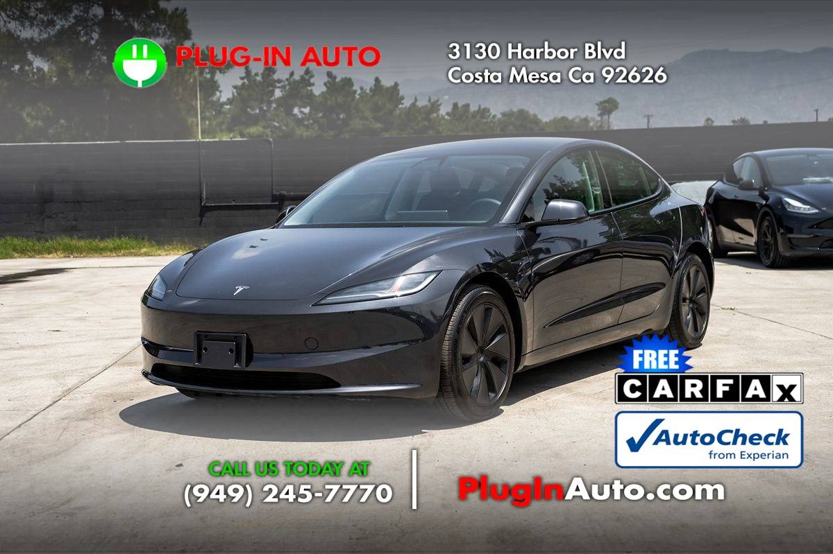 2025 Tesla Model 3 Long Range — Sedan — 7,875 mi — Costa Mesa, CA