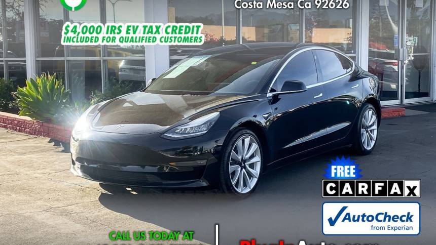 2019 Tesla Model 3 Standard Range Plus — Sedan — 55,202 mi — Costa Mesa, CA