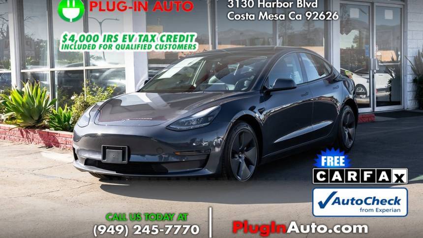 2022 Tesla Model 3 Standard Range Plus — Sedan — 64,586 mi — Costa Mesa, CA