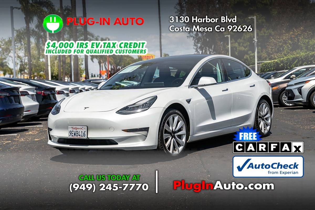 2019 Tesla Model 3 Standard Range Plus — Sedan — 53,519 mi — Costa Mesa, CA