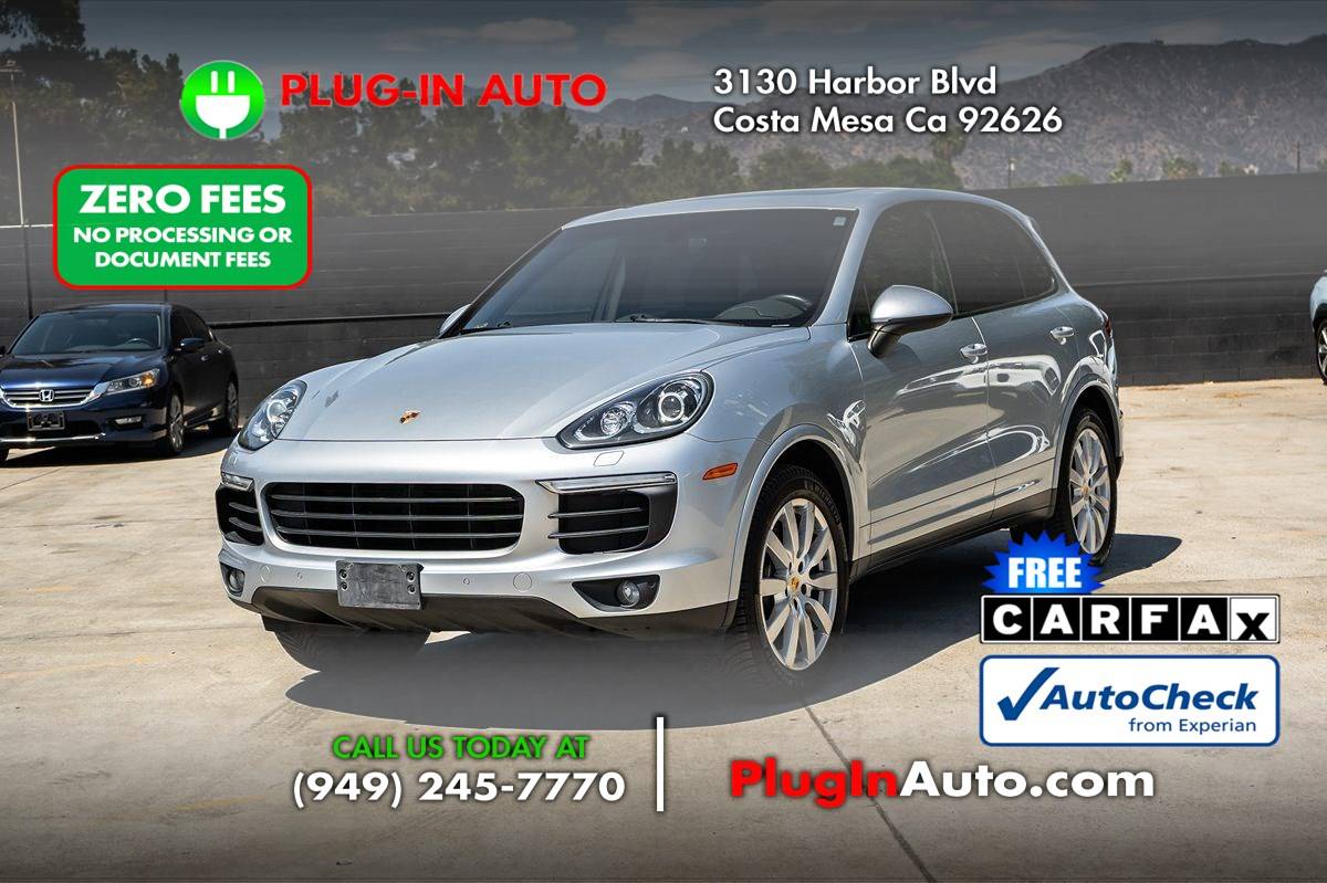 2017 Porsche Cayenne Platinum Edition