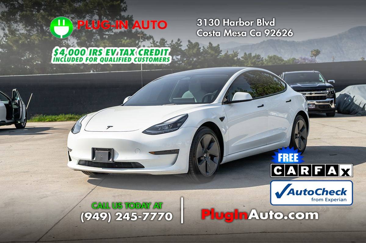 2022 Tesla Model 3 Standard Range Plus — Sedan — 43,979 mi — Costa Mesa, CA
