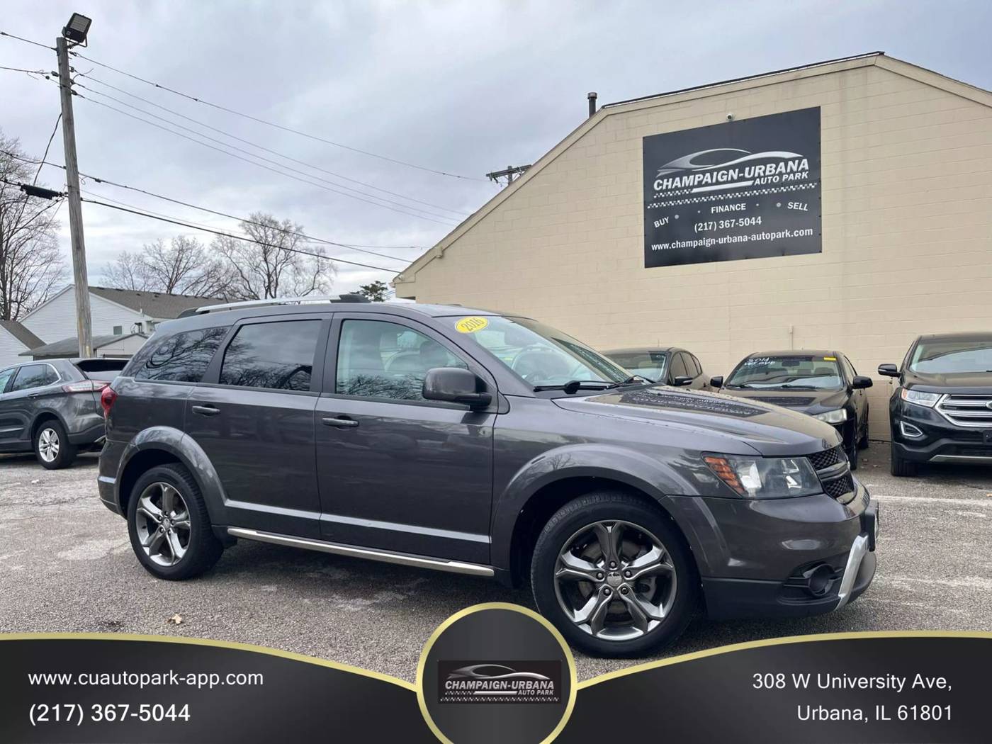 2016 Dodge Journey Crossroad Plus — SUV — 147,797 mi — Urbana, IL