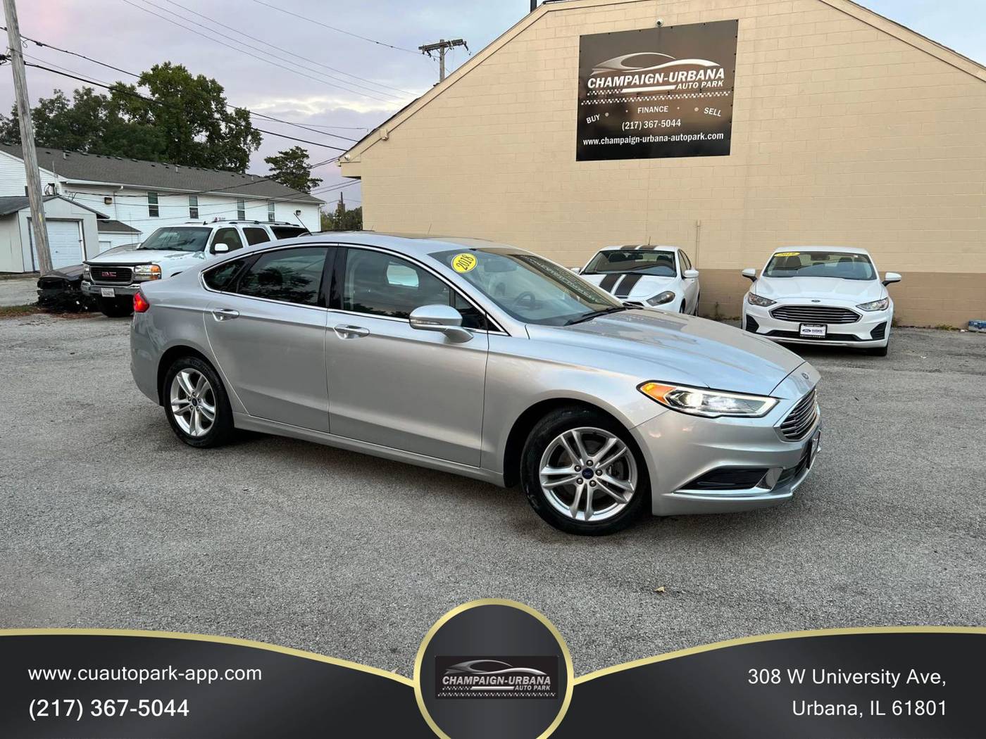 2018 Ford Fusion SE — Sedan — 67,349 mi — Urbana, IL