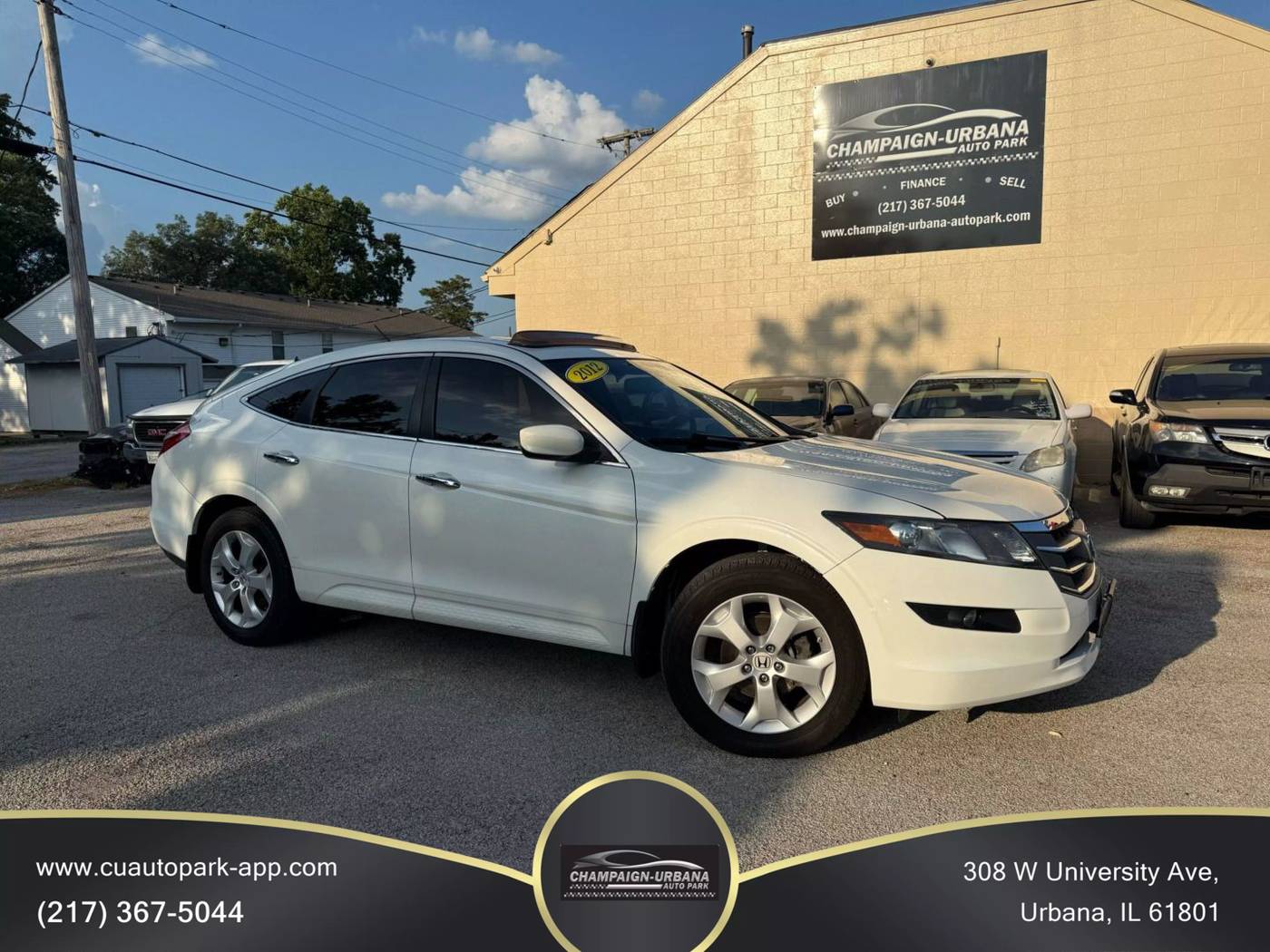 2012 Honda Crosstour EX-L V6 — Sedan — 129,759 mi — Urbana, IL