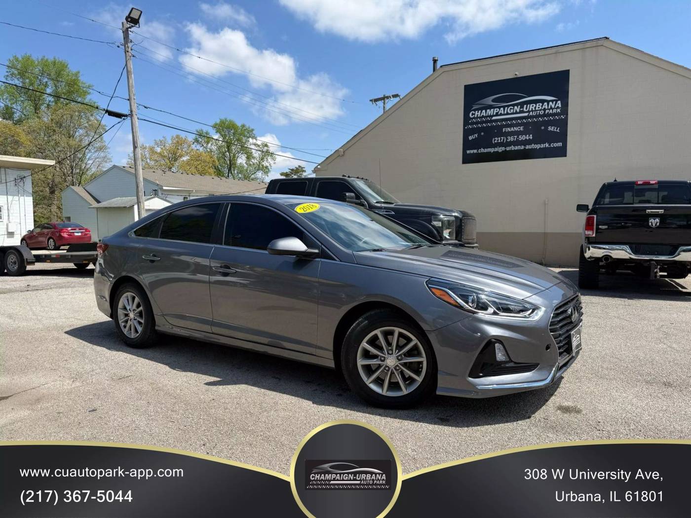 2018 Hyundai Sonata SE — Sedan — 120,513 mi — Urbana, IL