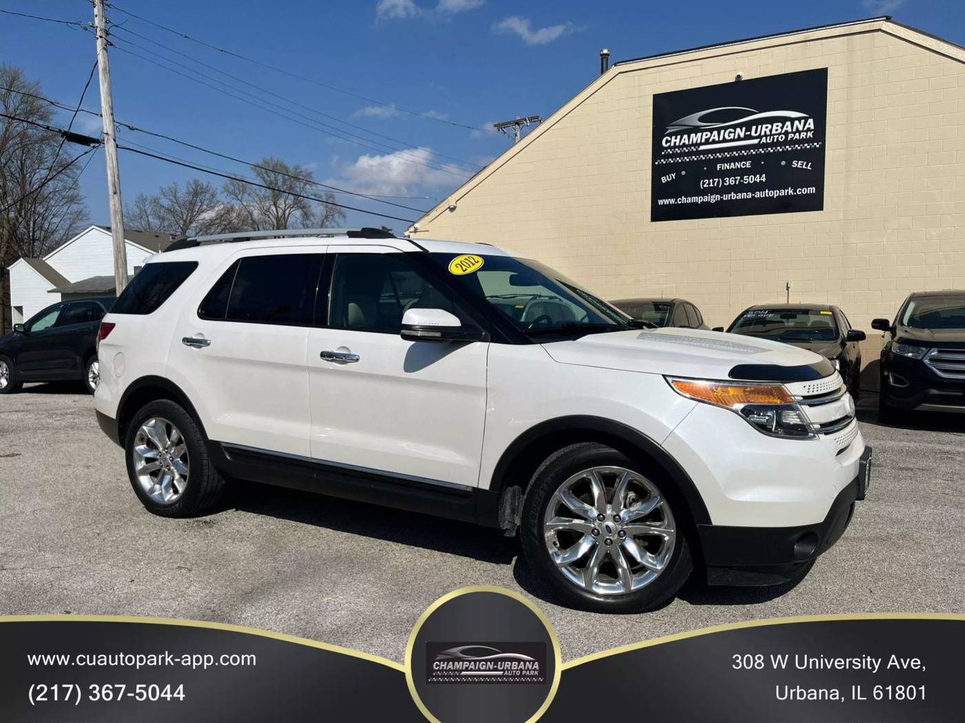 2012 Ford Explorer Limited — SUV — 211,725 mi — Urbana, IL