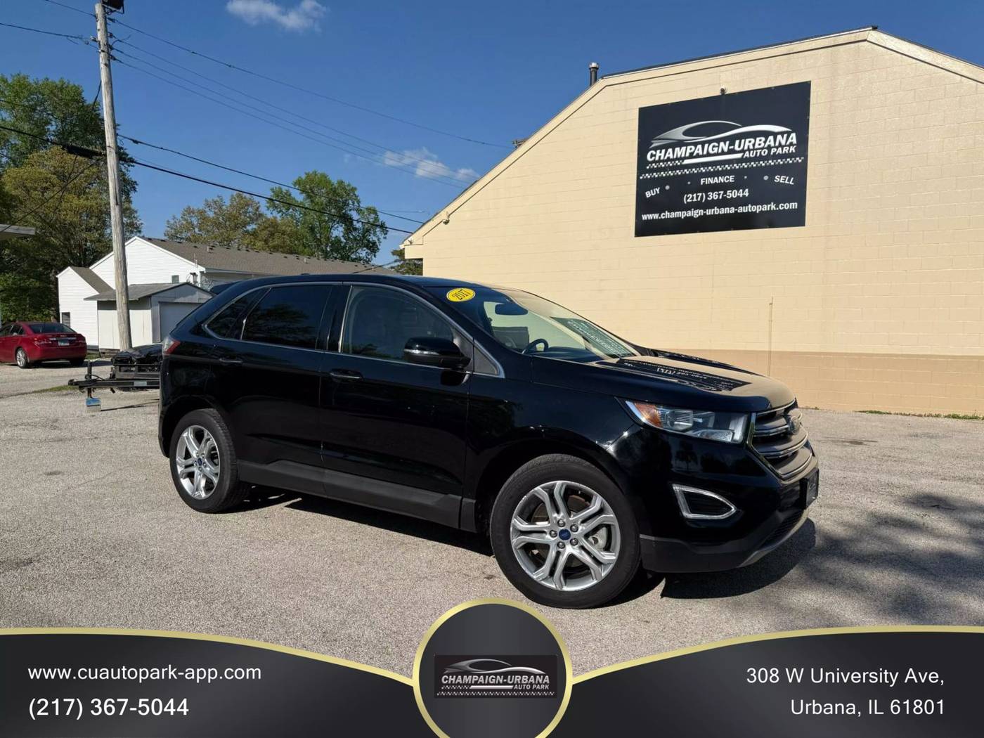 2017 Ford Edge Titanium — SUV — 106,423 mi — Urbana, IL