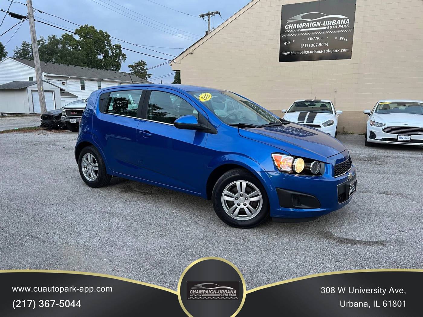 2016 Chevrolet Sonic LT — Hatchback — 97,306 mi — Urbana, IL