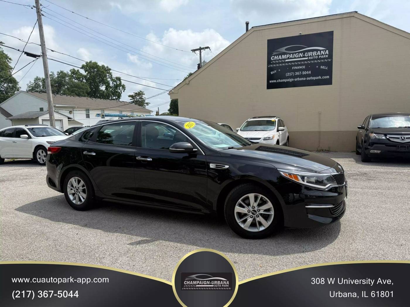 2017 Kia Optima LX — Sedan — 99,337 mi — Urbana, IL