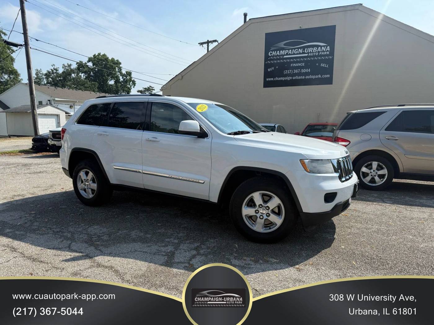 2013 Jeep Grand Cherokee Laredo — SUV — 163,301 mi — Urbana, IL
