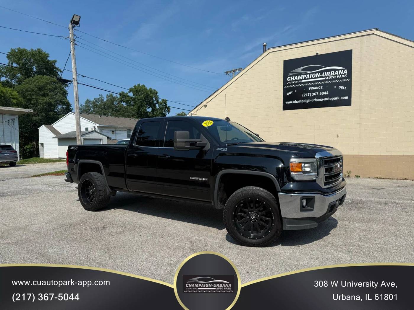 2014 GMC Sierra 1500 SLE — Pickup Truck — 143,110 mi — Urbana, IL