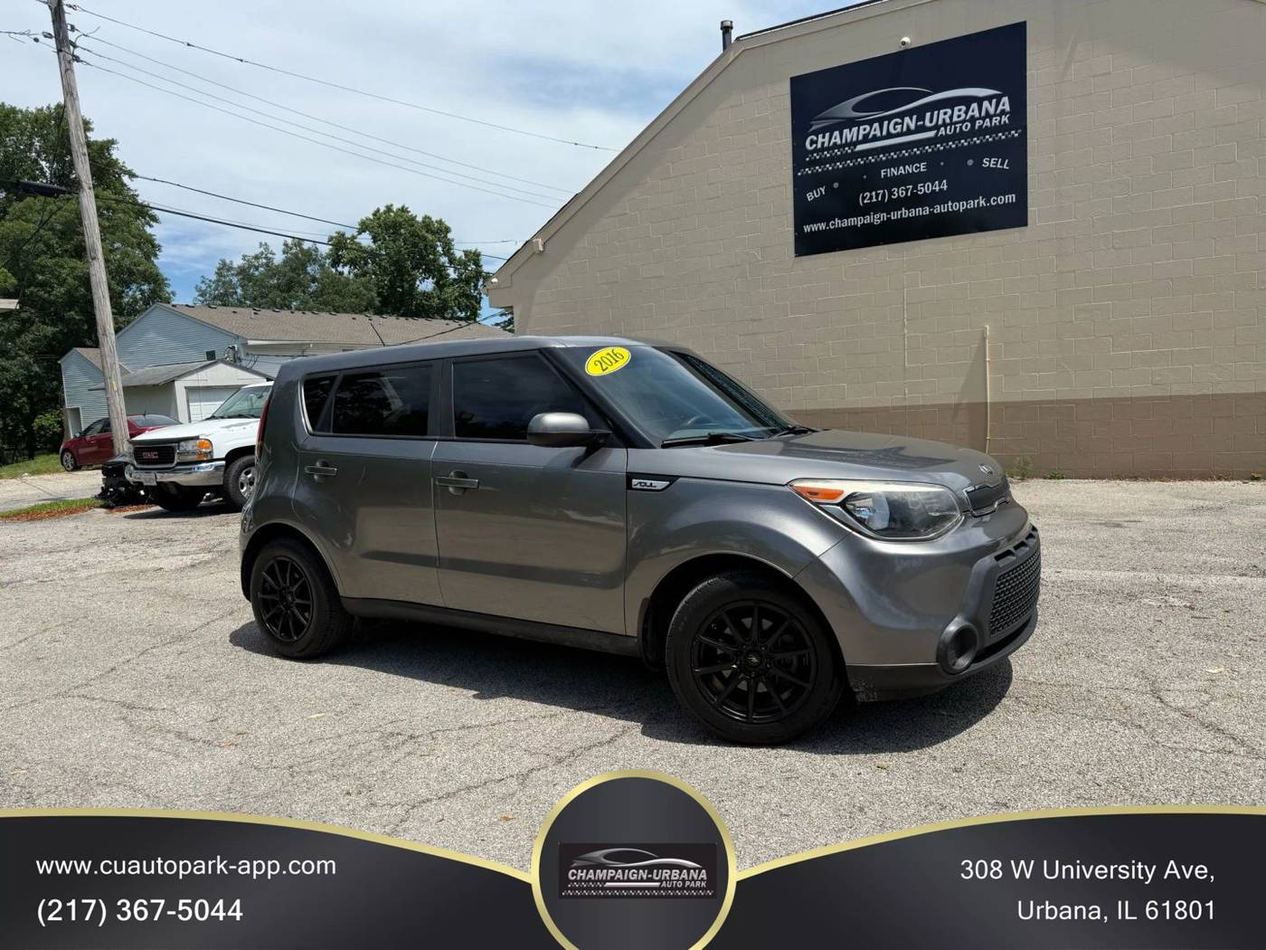 2016 Kia Soul Base — Hatchback — 119,442 mi — Urbana, IL