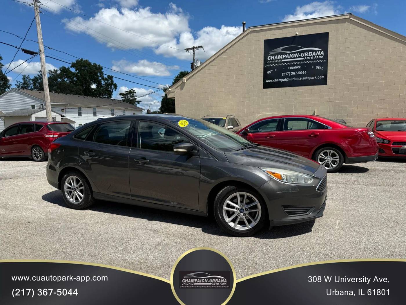 2015 Ford Focus SE — Sedan — 133,014 mi — Urbana, IL