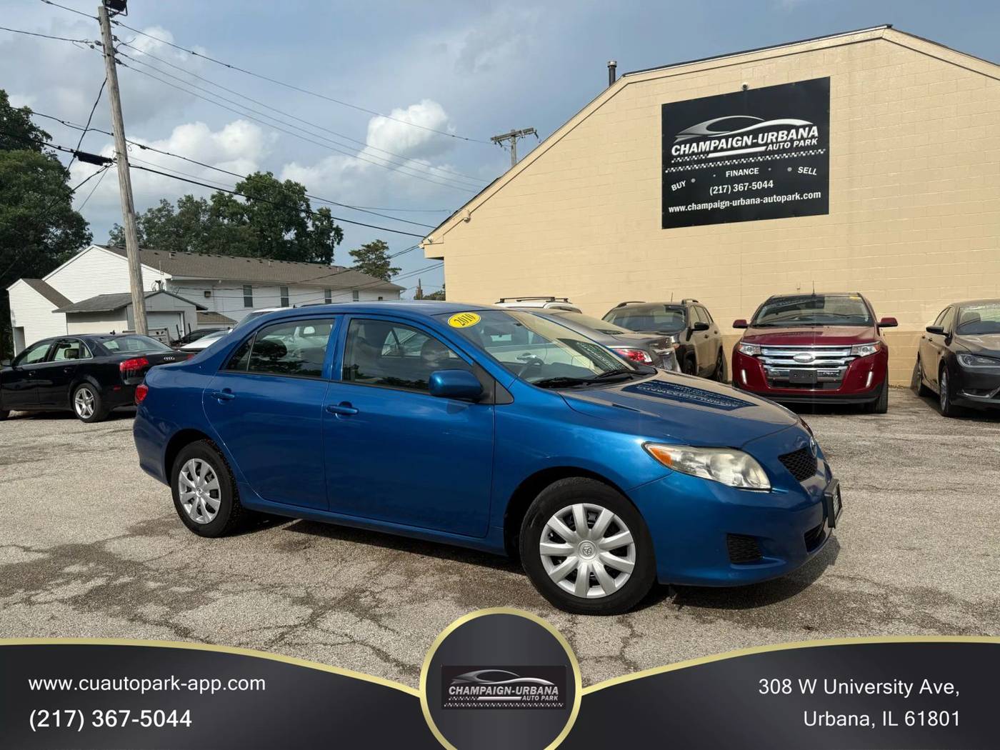 2010 Toyota Corolla LE — Sedan — 168,342 mi — Urbana, IL