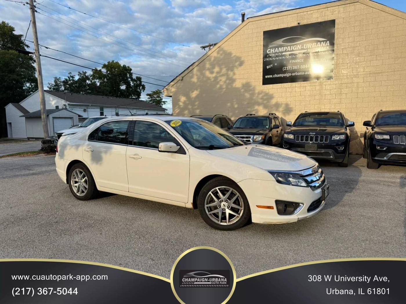 2012 Ford Fusion SEL — Sedan — 107,232 mi — Urbana, IL