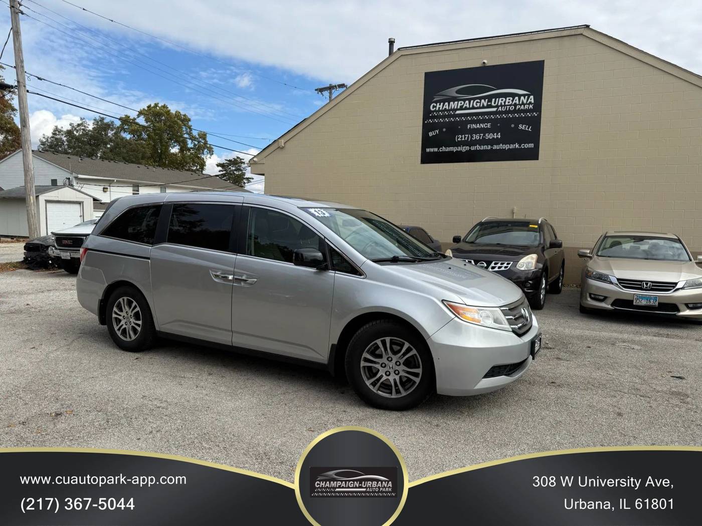 2013 Honda Odyssey EX-L — Minivan — 147,534 mi — Urbana, IL