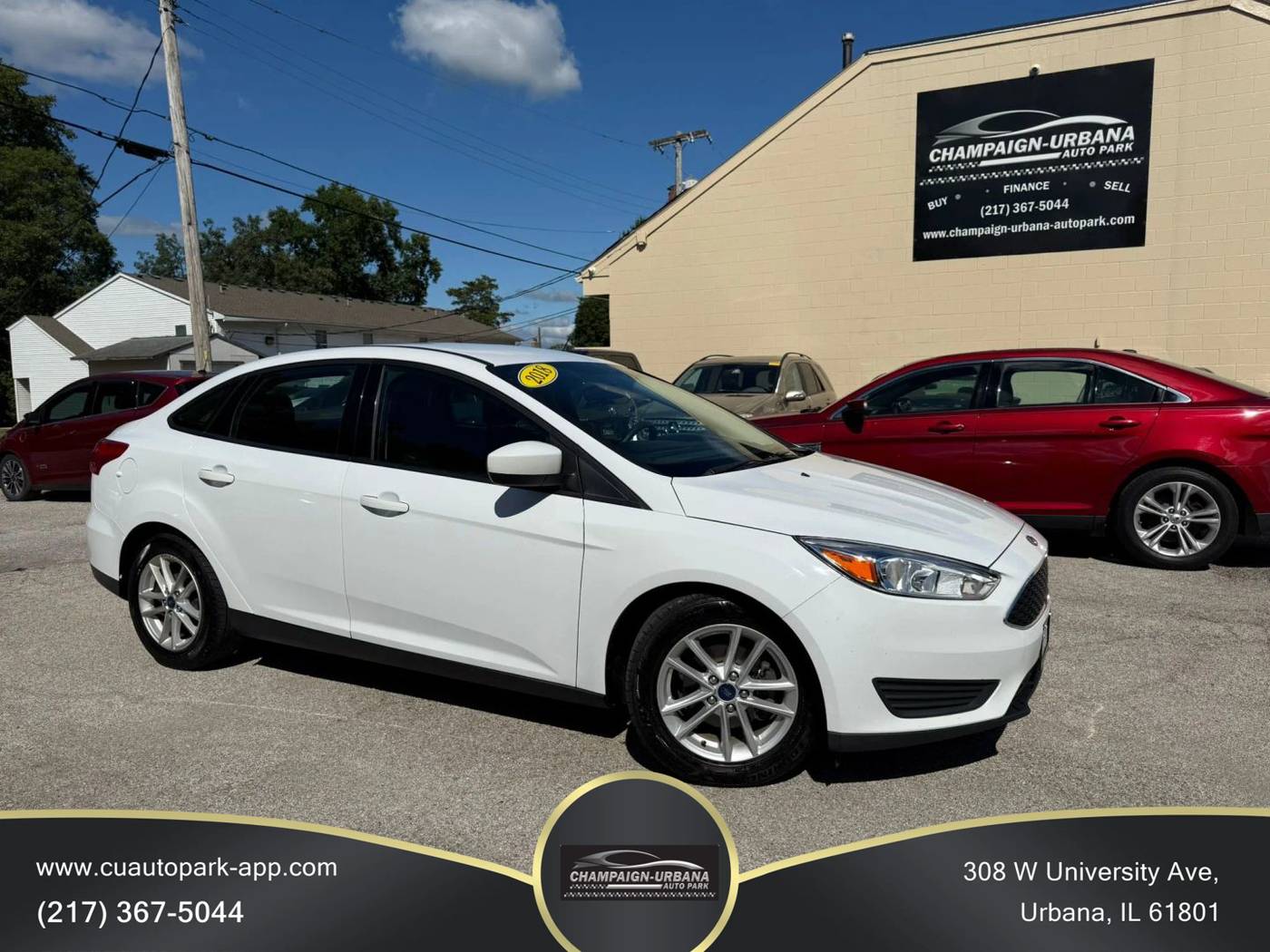 2018 Ford Focus SE — Sedan — 145,981 mi — Urbana, IL
