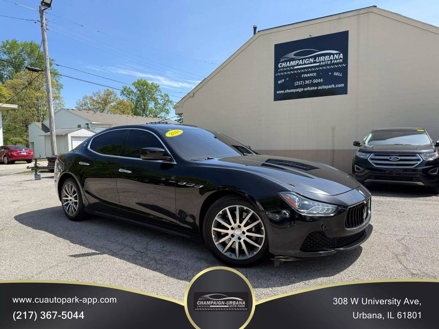 2014 Maserati Ghibli S Q4 — Sedan — 76,282 mi — Urbana, IL
