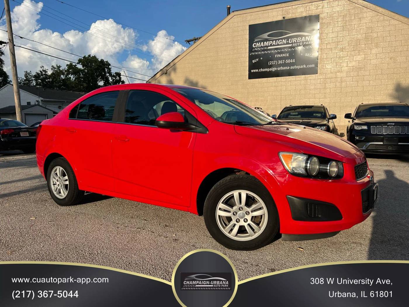 2015 Chevrolet Sonic LT — Sedan — 129,025 mi — Urbana, IL