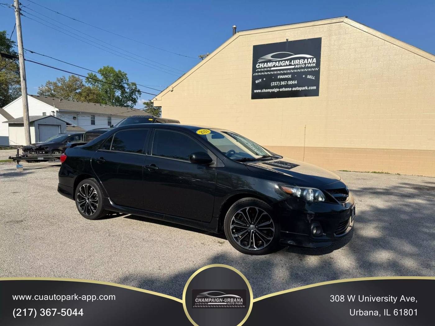 2013 Toyota Corolla S — Sedan — 147,394 mi — Urbana, IL