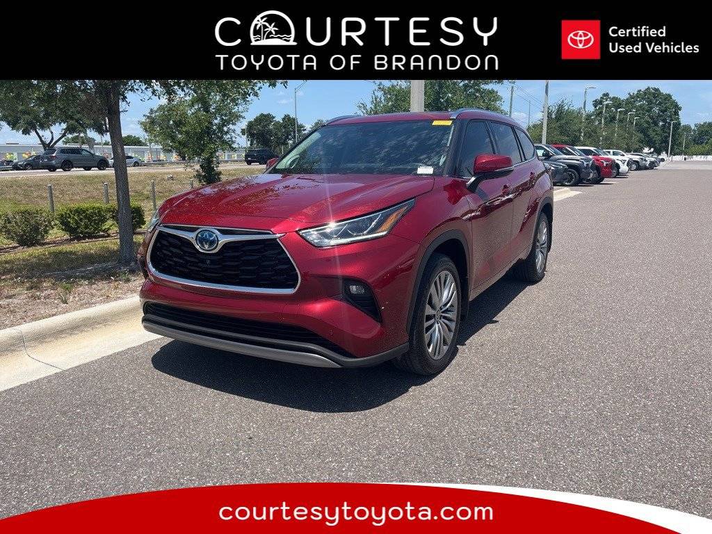 2022 Toyota Highlander Hybrid Platinum — SUV — 20,266 mi — Tampa, FL