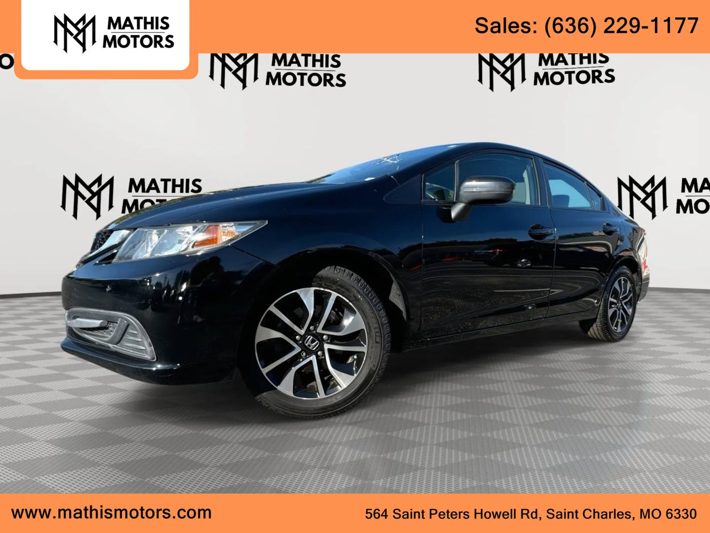 2015 Honda Civic EX — Sedan — 105,495 mi — St Charles, MO