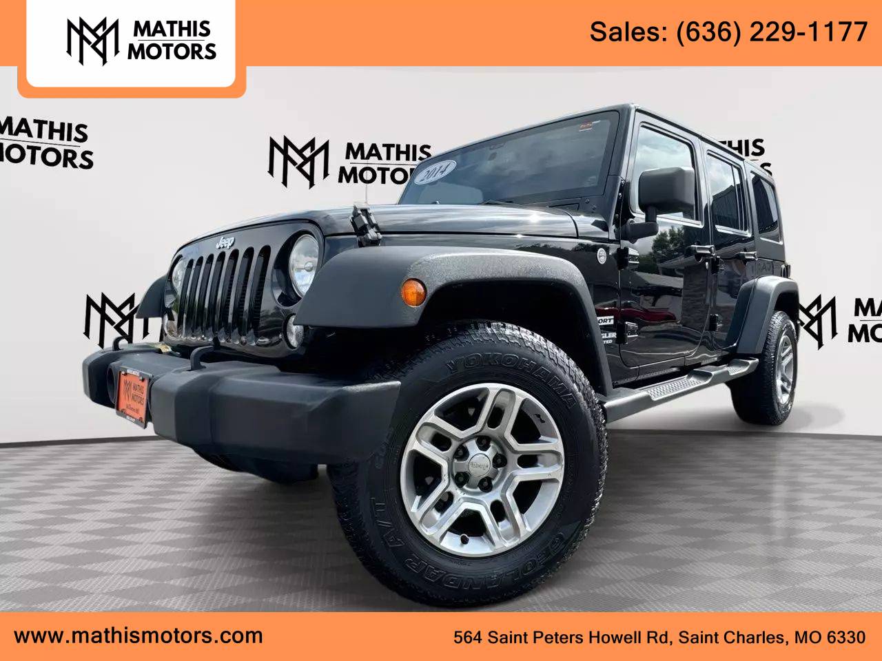2014 Jeep Wrangler Sport — SUV — 93,916 mi — St Charles, MO