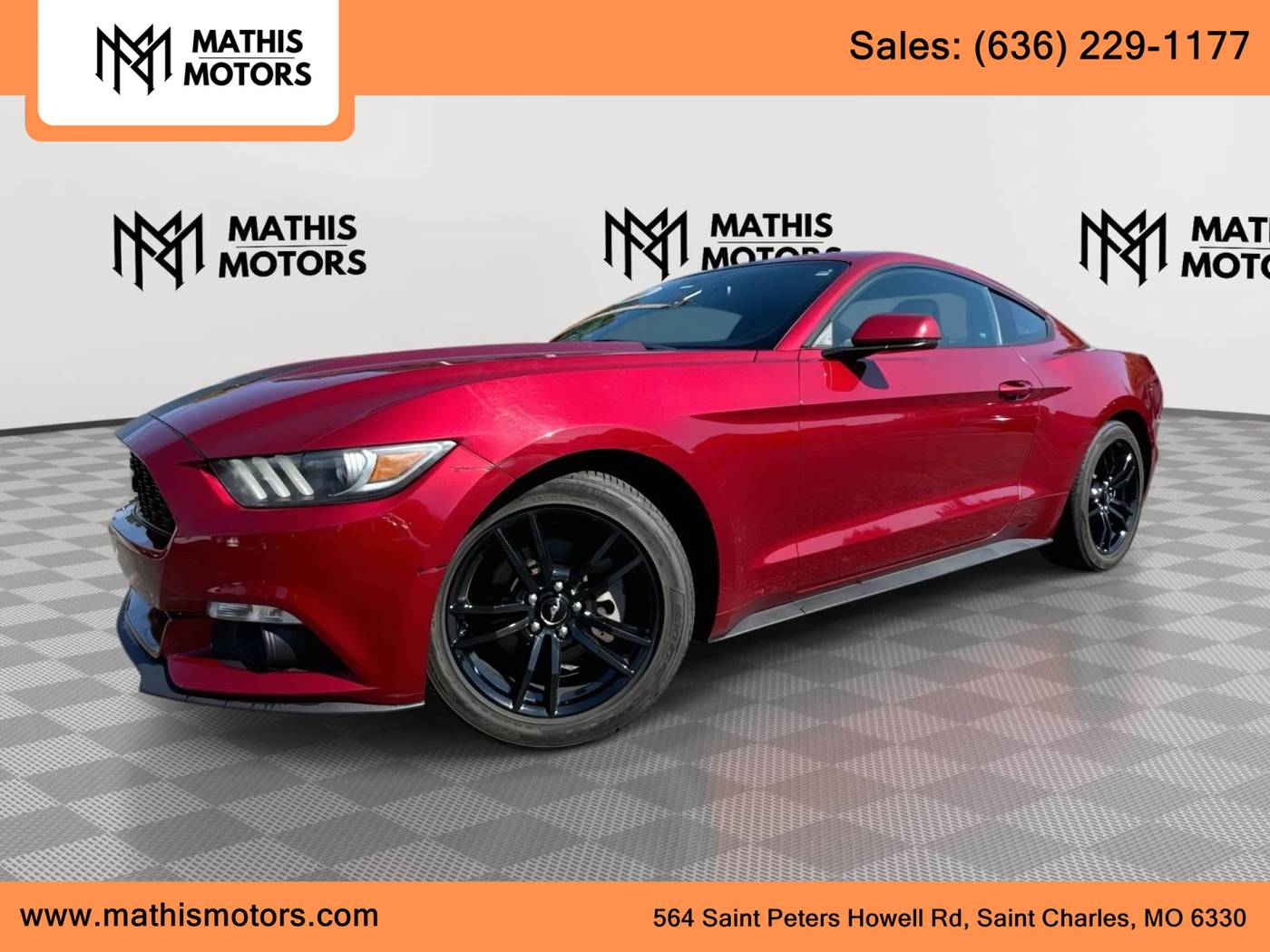 2016 Ford Mustang EcoBoost Premium — Coupe — 89,319 mi — St Charles, MO