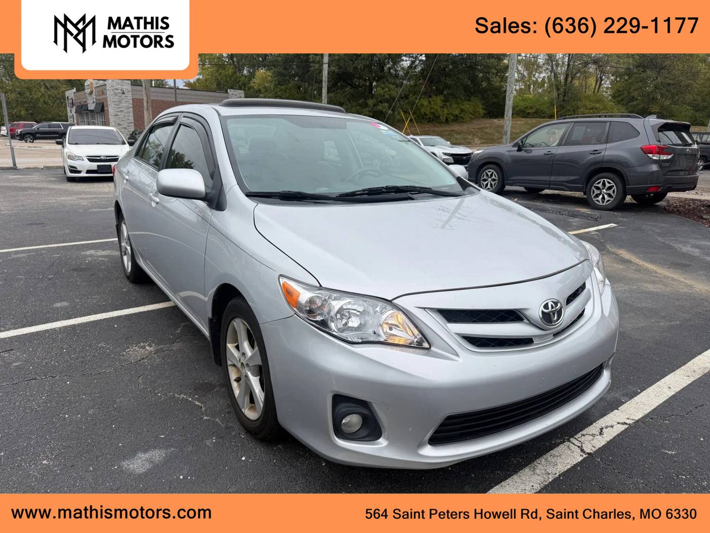 2013 Toyota Corolla LE — Sedan — 110,298 mi — St Charles, MO